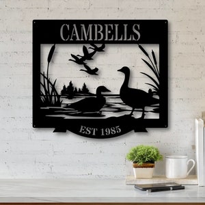 Duck Pond Monogram