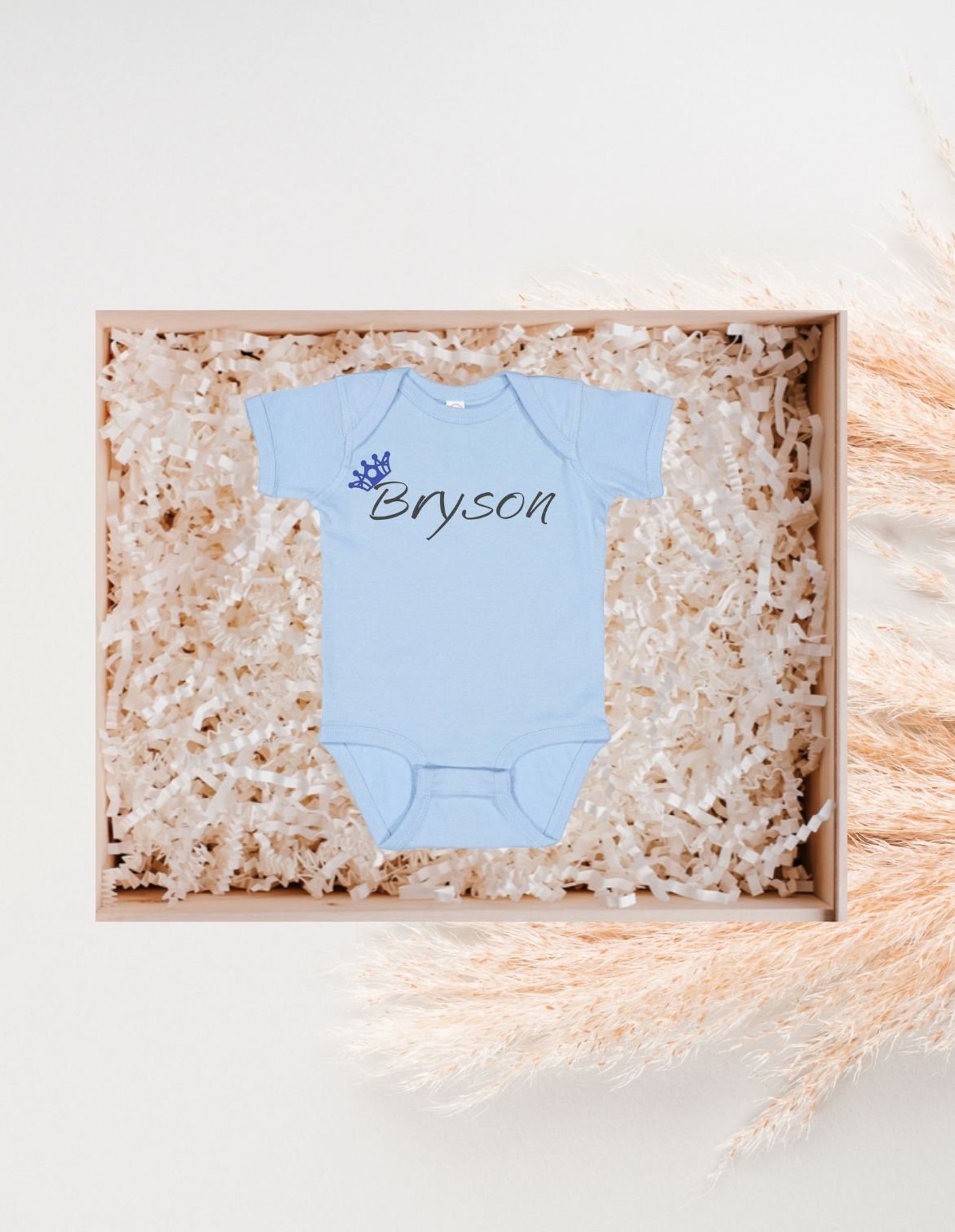 Personalized Baby Shower Gift Box Etsy
