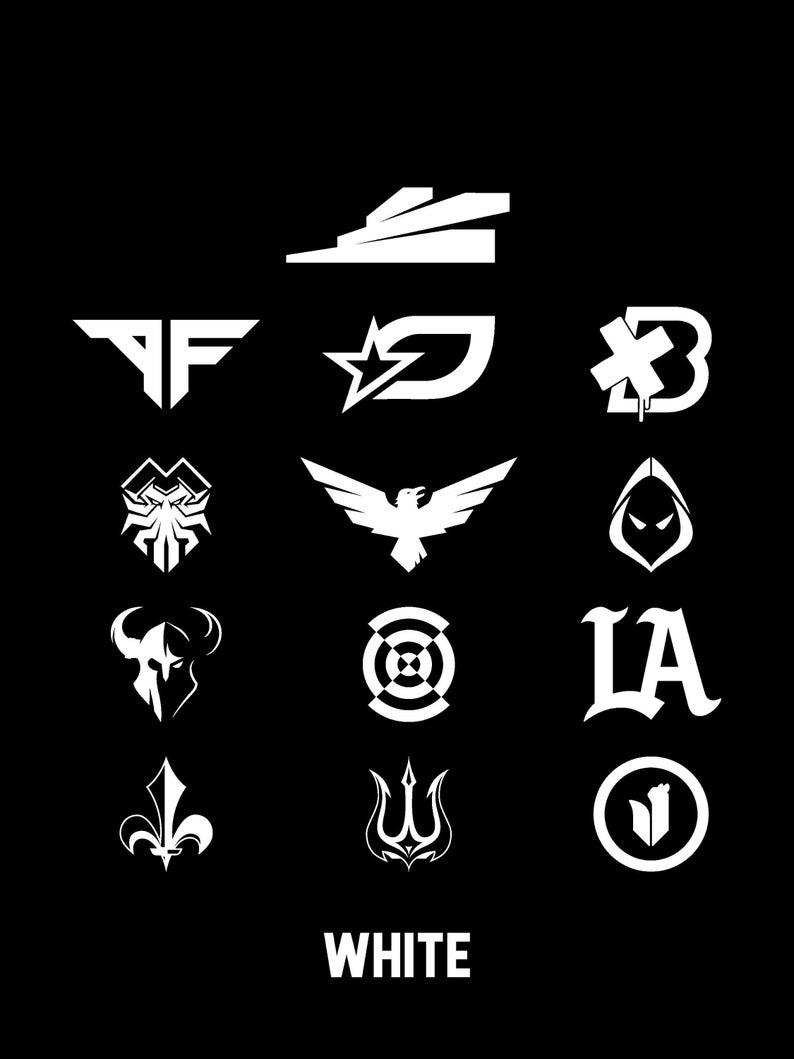 CDL 2023 Team Logo Decal Etsy