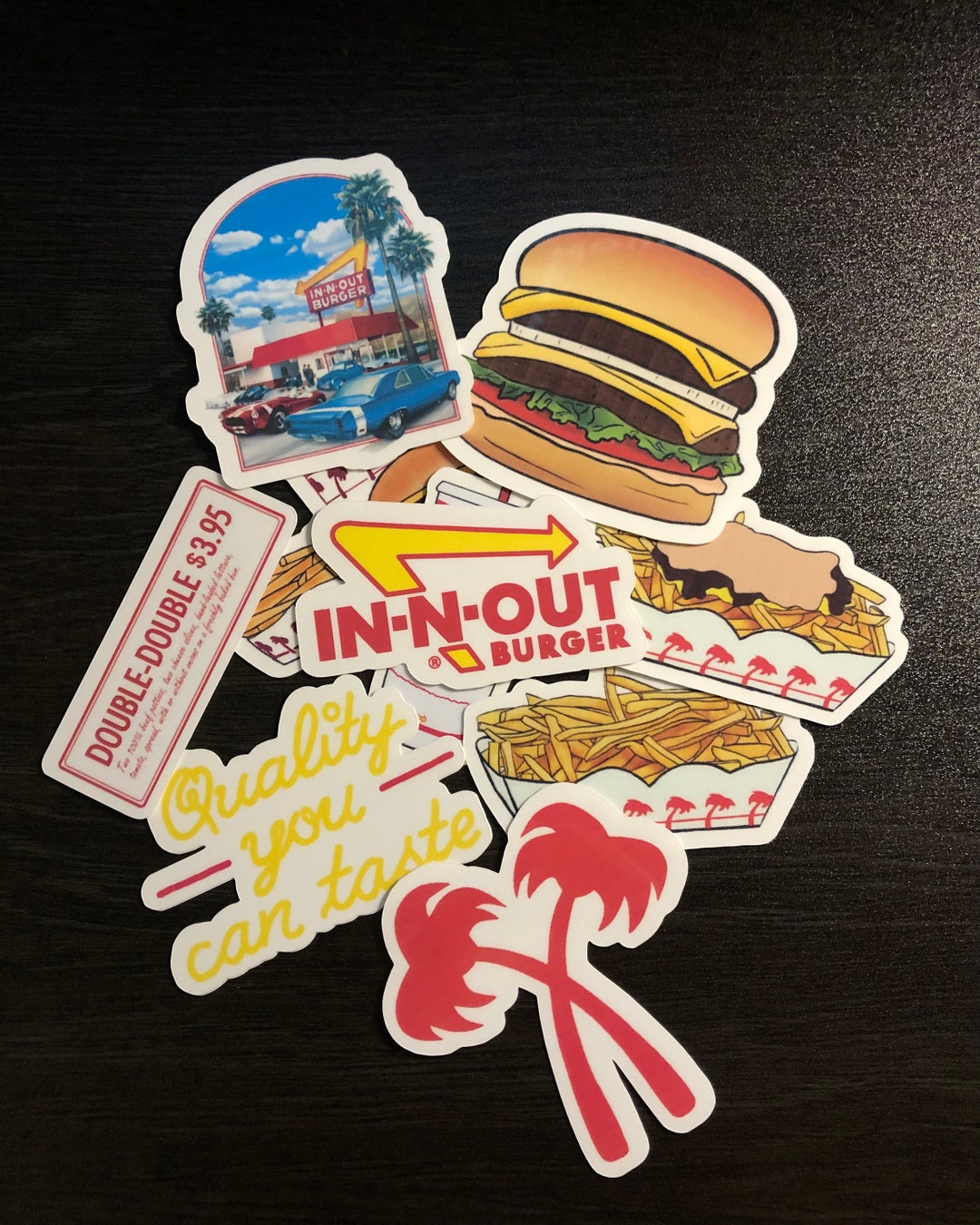 In-n-out Sticker Pack - Etsy