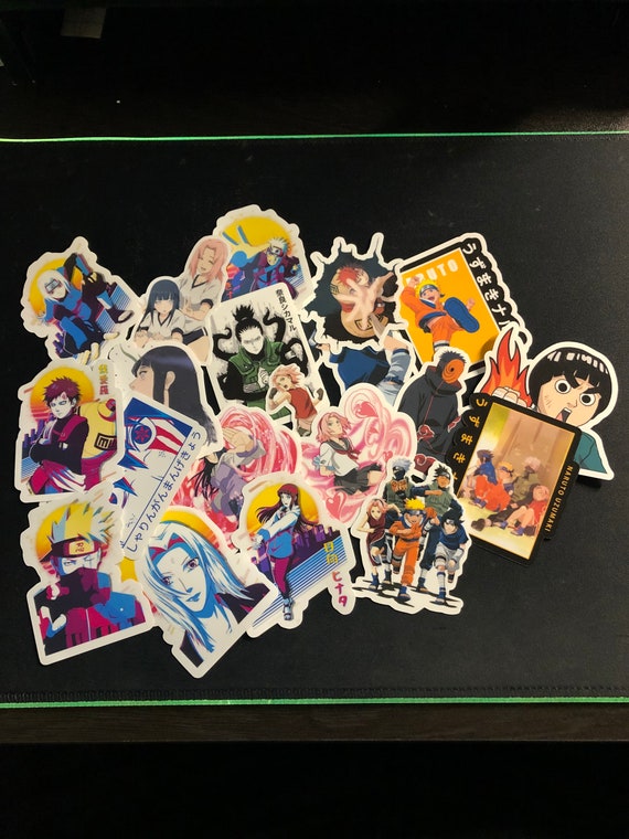 naruto sticker pack etsy