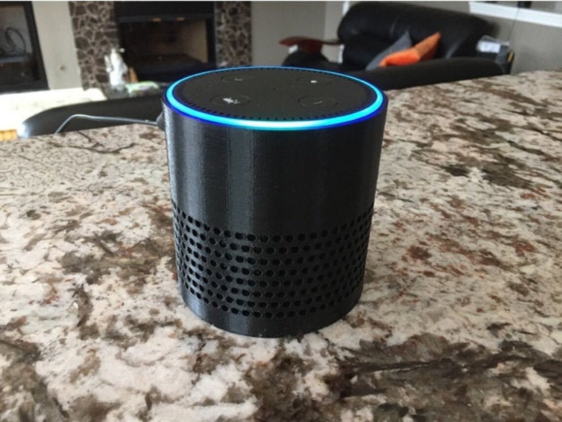 Amazon Alexa Stand and Sound Amplifier Etsy