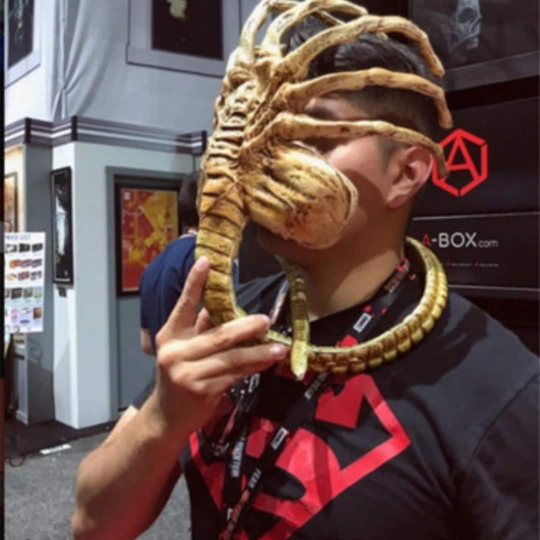 Lifesized Alien Facehugger Mask Alien Facehugger Cosplay and Etsy