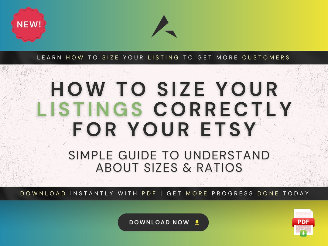 Learn How to Sizes and Ratios Learn How to Size Your Listing Etsy