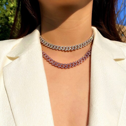 Miami Hip Hop Jewelry Rose Gold 