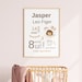 Printable Editable Cute Lion Birth Stat Sign Birth Announcement Stats ...