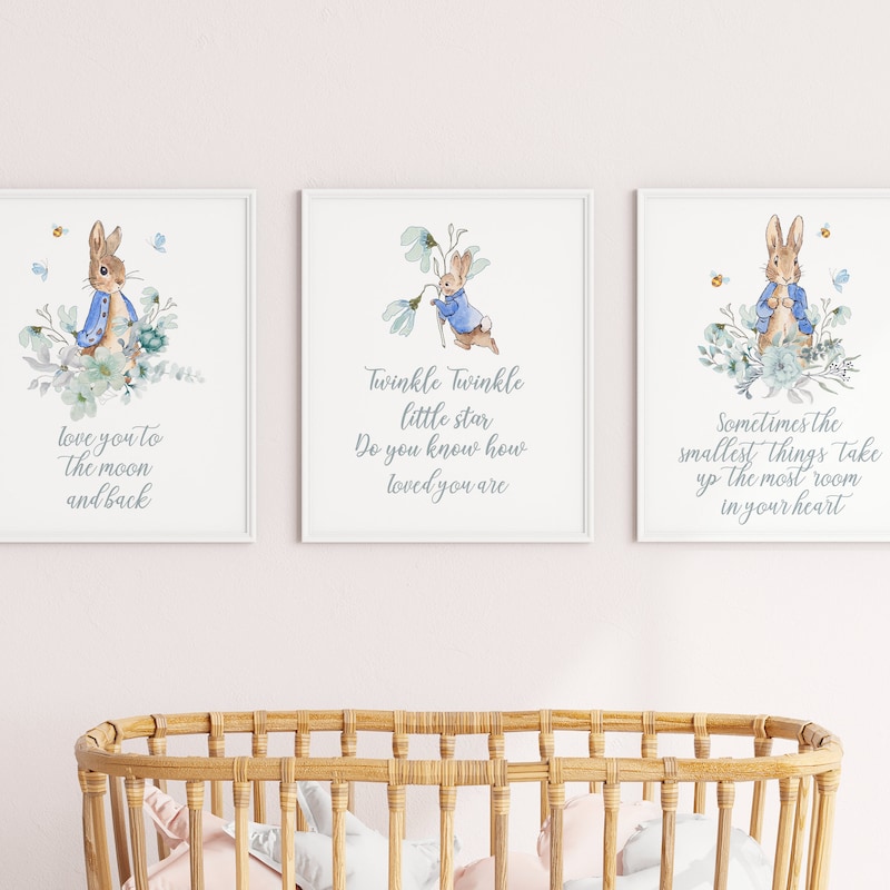 Peter Rabbit Nursery - Etsy