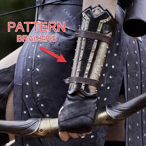 Amazon General Antiope Bracers PATTERN