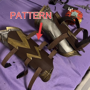 Amazon Olympian Warrior Bracer Cover PATTERNS 1