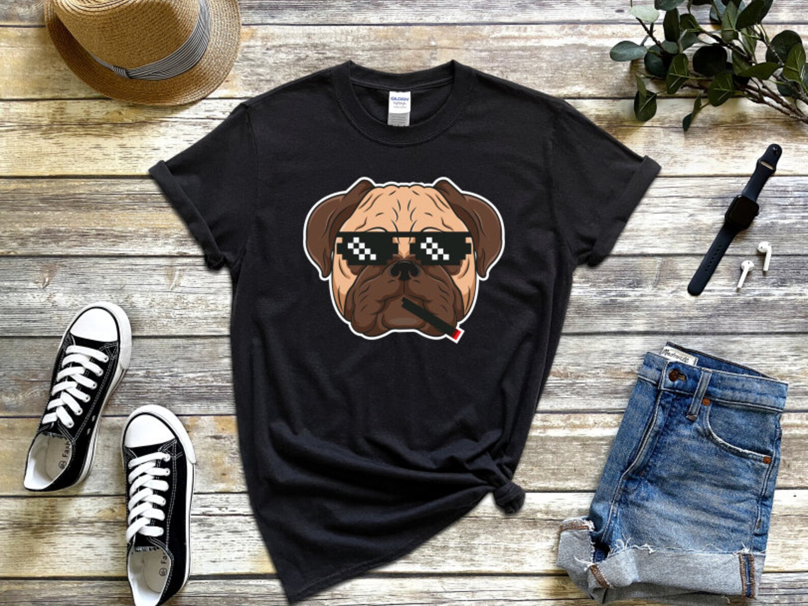 thug pug shirt