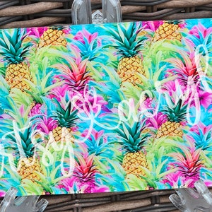 Tropical Pineapple Artsy Acrylic