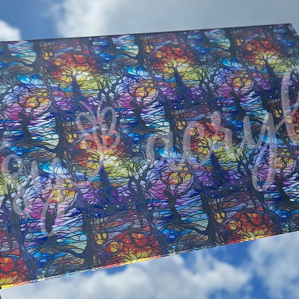 Stained Glass Acrylic Sheets Etsy