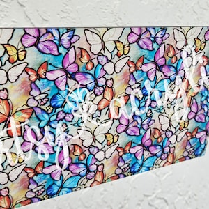 Stained Glass-like - Butterflies 2 Translucent - Artsy Acrylic