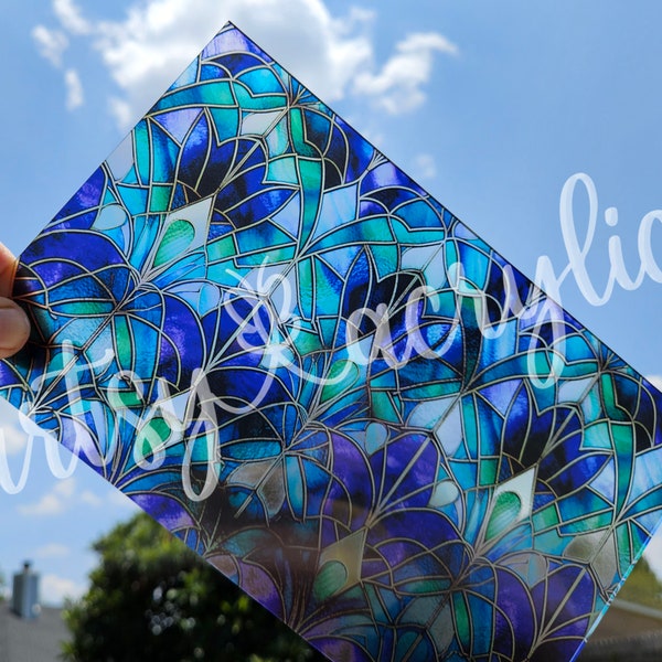 Stained Glass Acrylic Sheets Etsy
