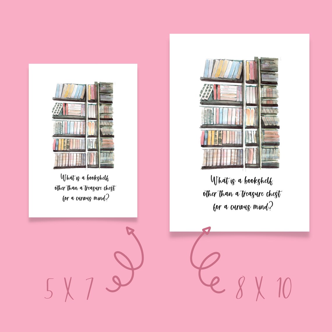 Book Wall Art Book Quote What is a Bookshelf Other Than a Etsy