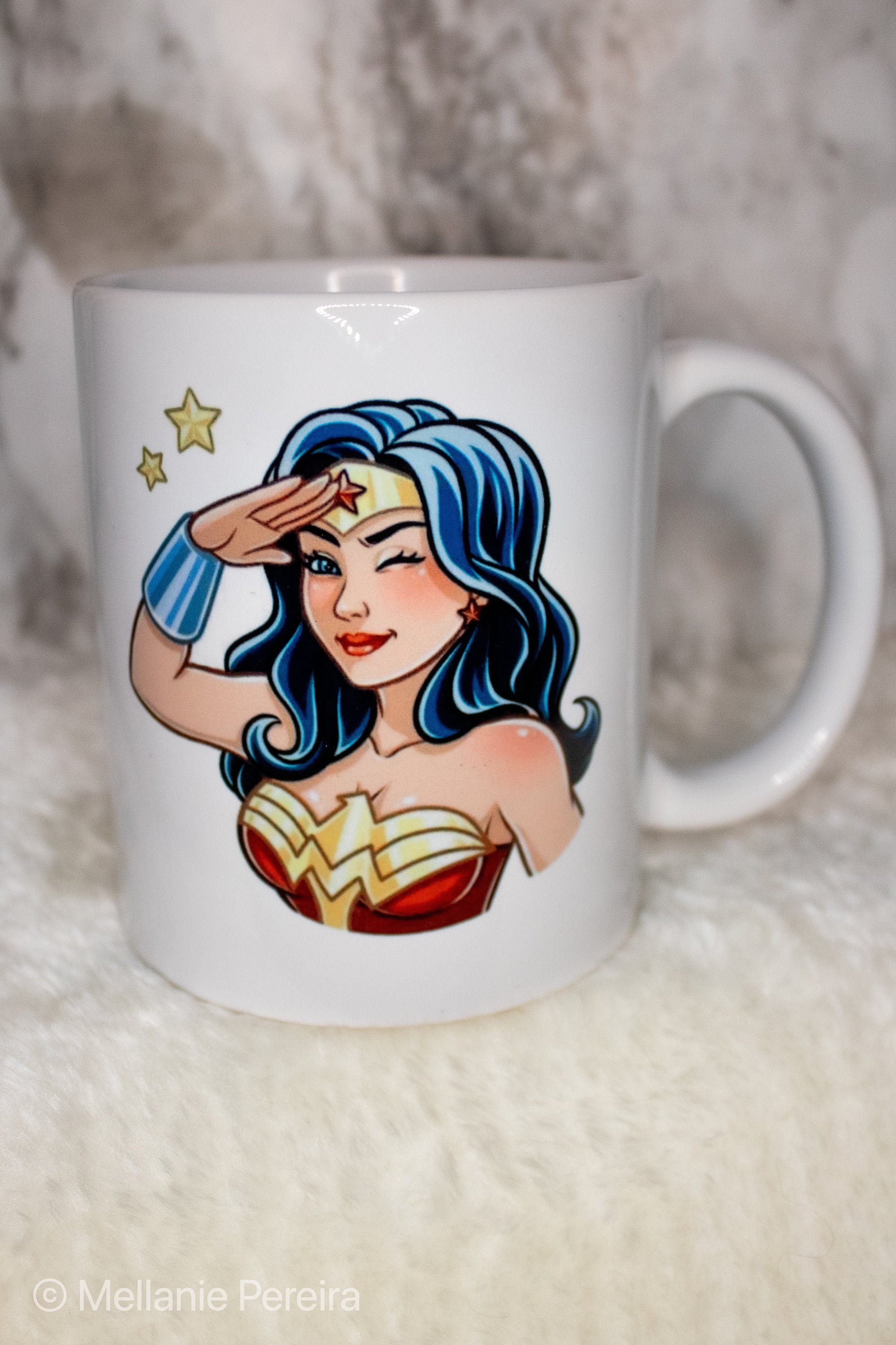 Wonderwoman Mug Etsy
