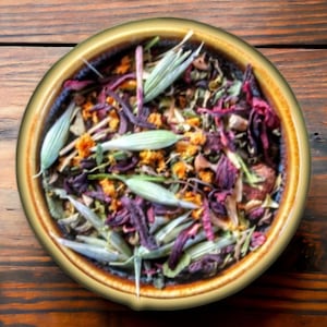 Acceptance Tea Blend Organic Loose Leaf Herbal Tea Caffeine Free image 1