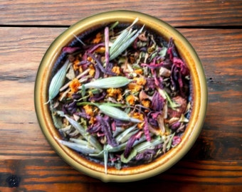 Acceptance Tea Blend || Organic Loose Leaf Herbal Tea || Caffeine Free