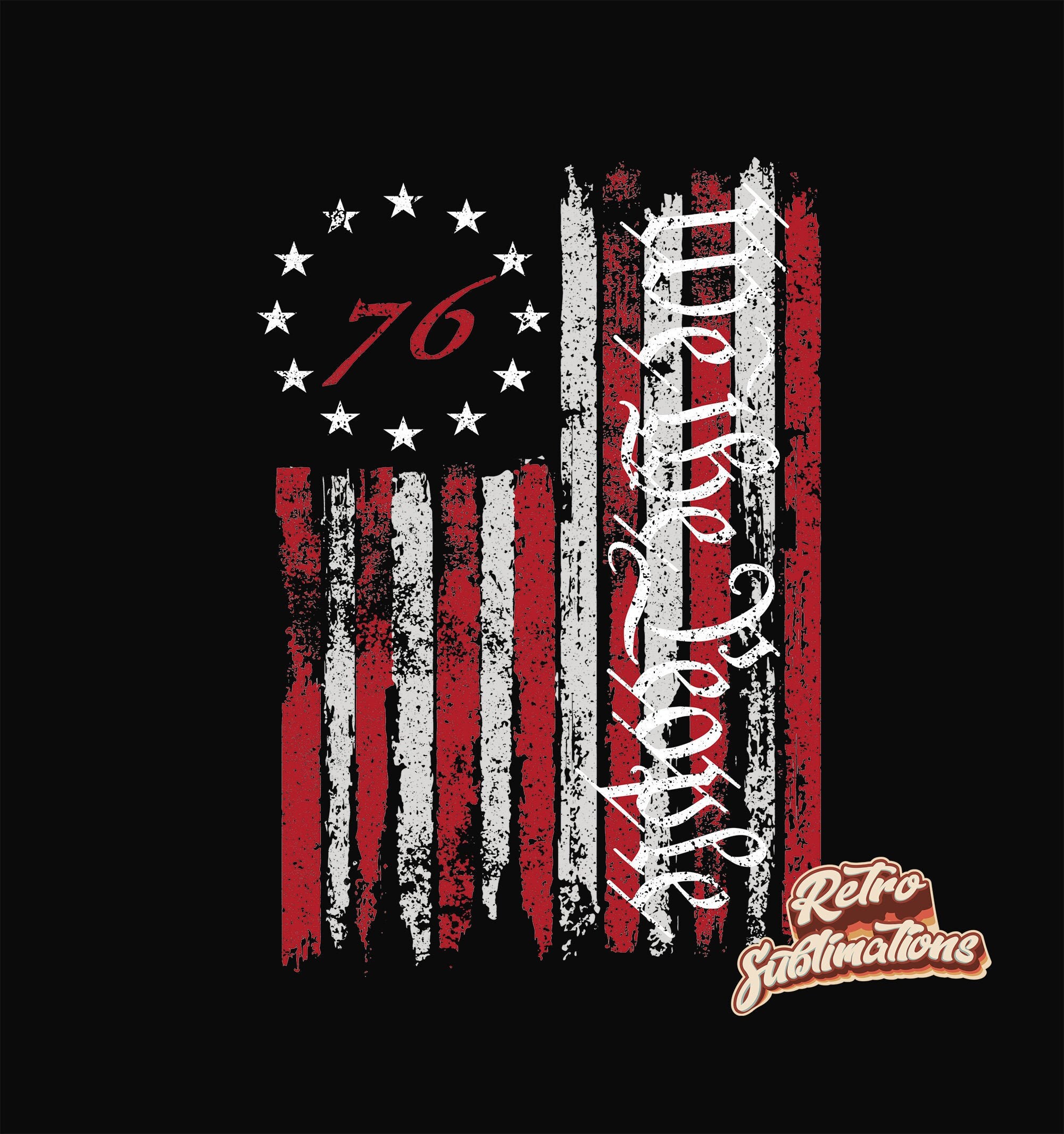 Distressed American Flag Png, We The People Png, The Bill Of Rights A…