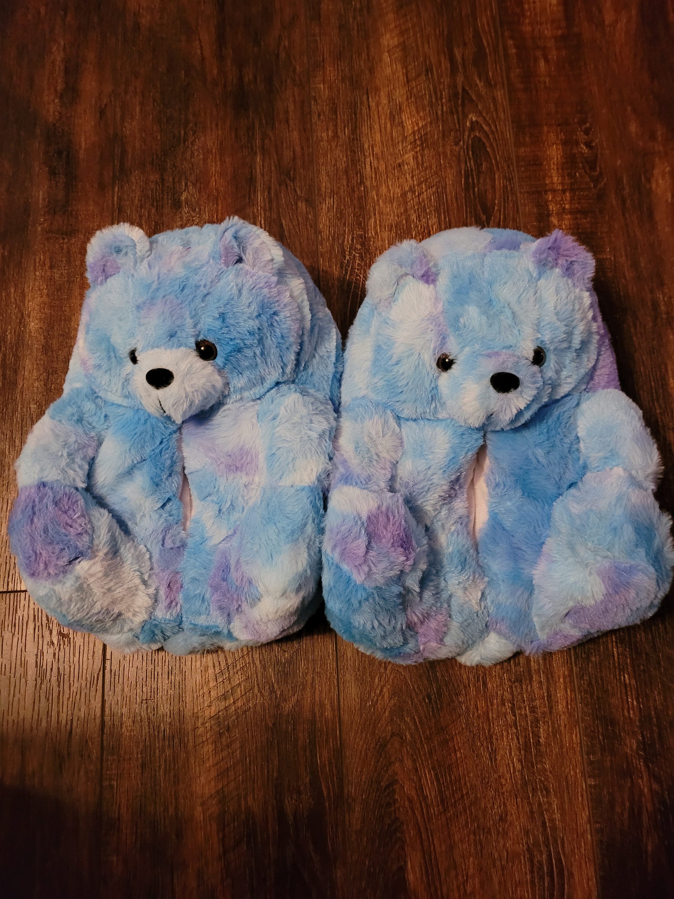 Teddy Bear Slippers Etsy