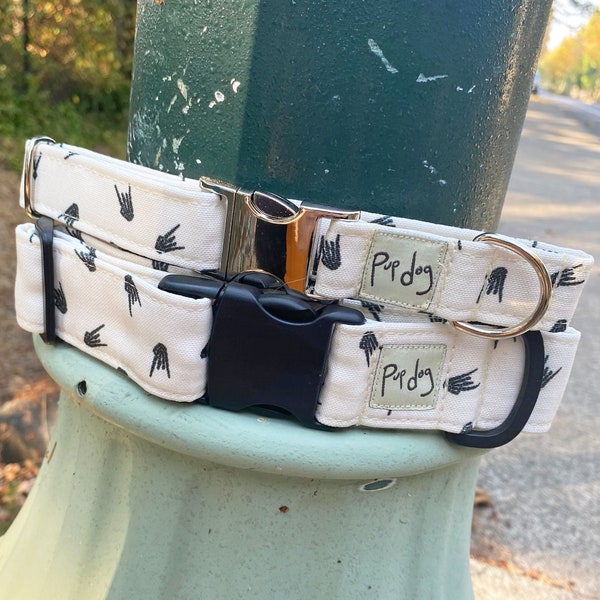 Rock Dog Collar Etsy
