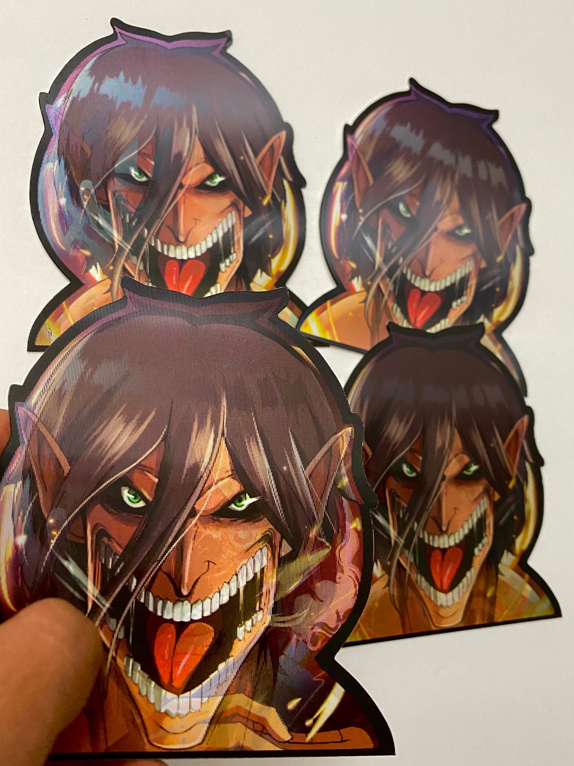 Eren Yeager Motion Sticker