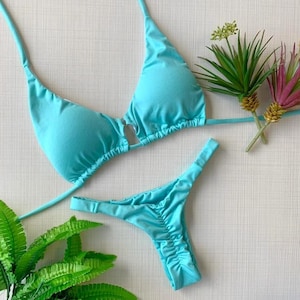 Teal Brazilian Bikini