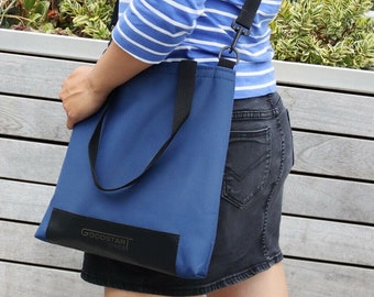 Tote Bag with Adjustable Shoulder Strap Rubber Base & Water-Resistant 35x35cm by Goodstart Jones