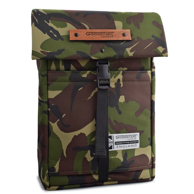 Camo Laptop Bag Backpack for Work or Travel Water Resistant Etsy UK