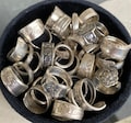 Mystery Bundle of Vintage Silver Spoon Rings |  2 rings for 25