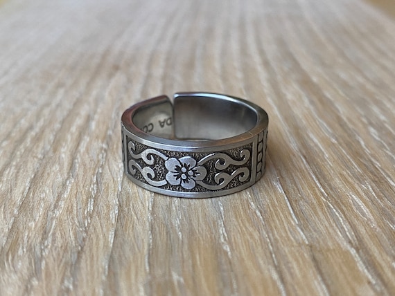 Stainless steel spoon ring deals