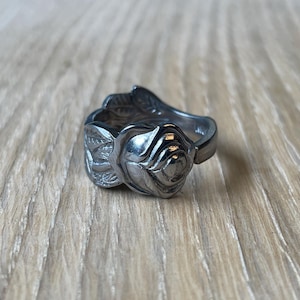 Silver Rose | Stainless Steel Antique Spoon Jewelry