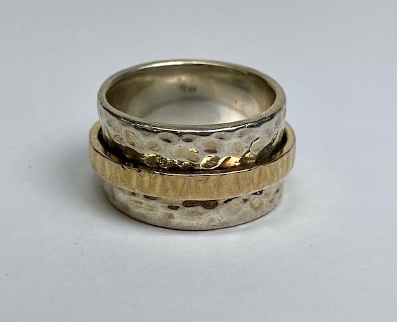 Vintage Sterling Silver 925 Silpada   Two-tone Ha… - image 3