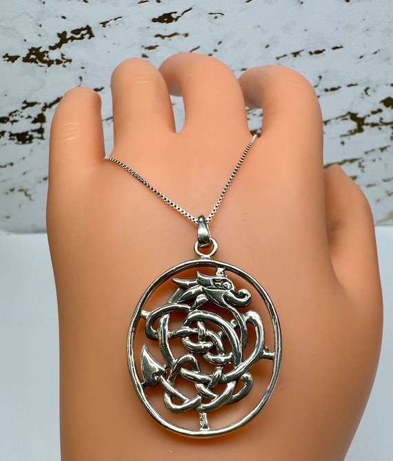 ドラゴンネックレス 925スターリングシルバー ケルトノット ヴァルクナットペンダント ドラゴン ジュエリーギフト メンズ ボーイズ, スターリングシ ドラゴンネックレス 925スターリングシルバー ケルトムーンストーン ドラゴンネックレス レディース ドラゴンジュエリー ギフト レディース ガールズ  スターリングシルバー ムーンストーン, スターリングシルバー, ムーンストーン
