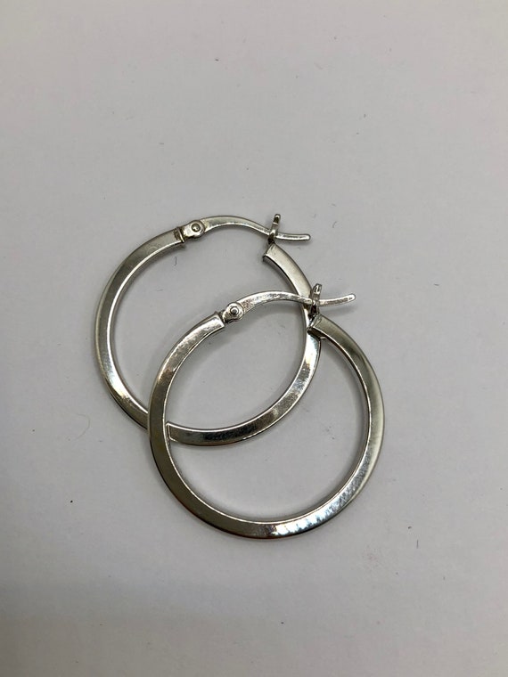 Minimalist 925 Sterling Silver Small Hoop Earrings - image 6