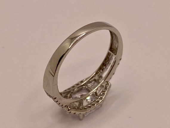 Beautiful 925 Sterling Silver And White Cz Engage… - image 7