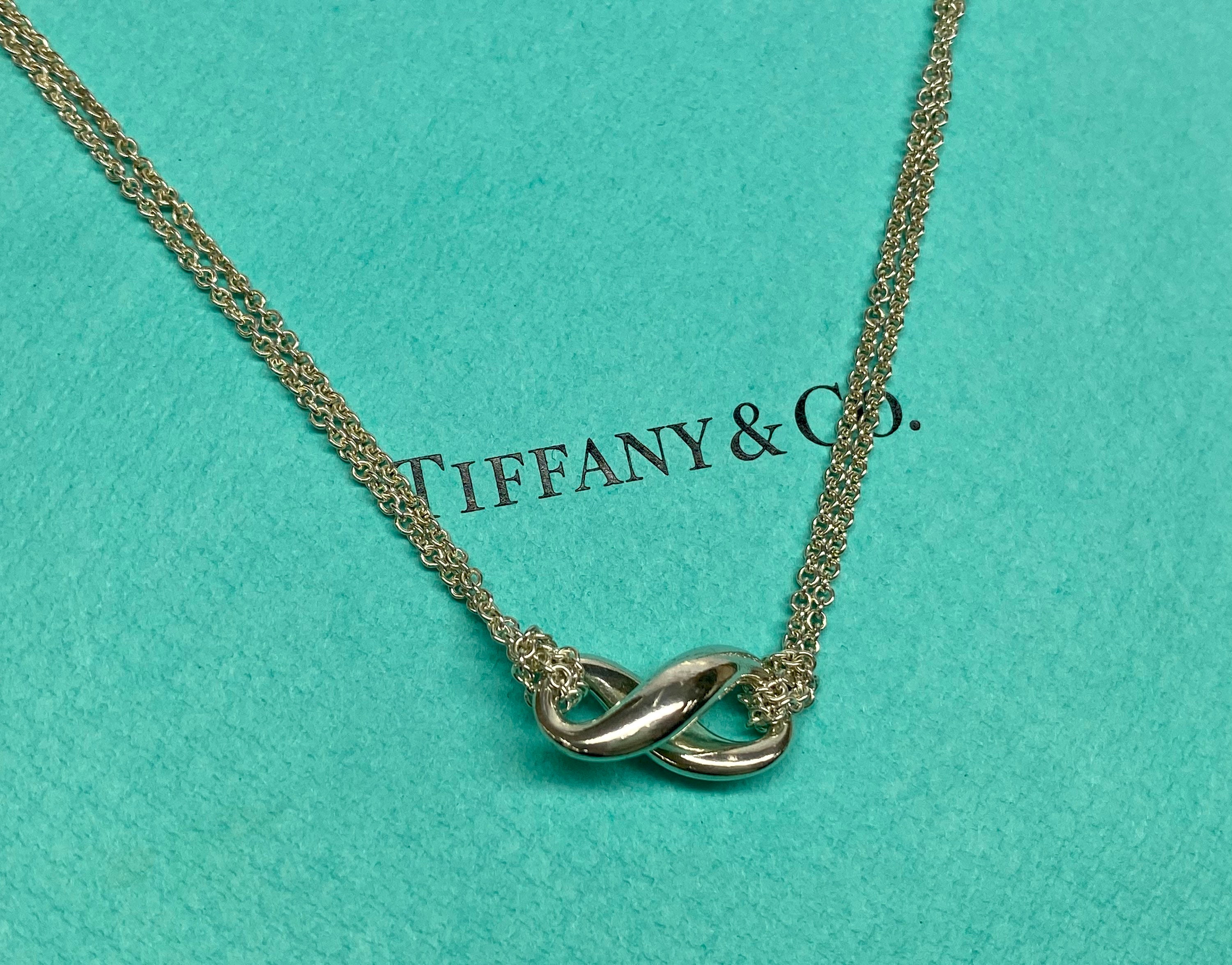 Tiffanys infinity necklace - Etsy 日本