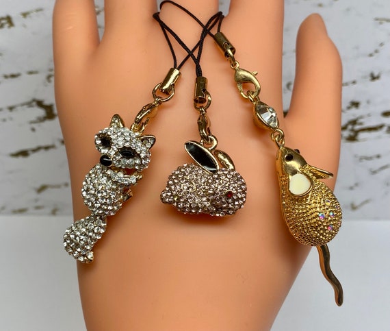 Swarovski sales bunny keychain