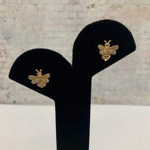 Adorable Gold Filled 925 Sterling Silver Bee Earring Set!!!!