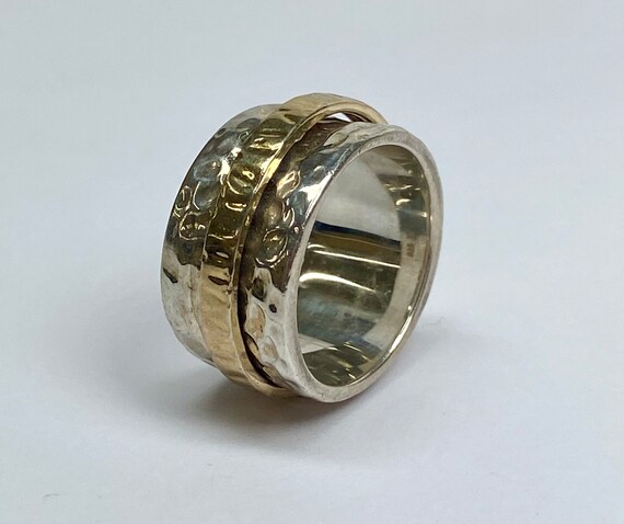 Vintage Sterling Silver 925 Silpada   Two-tone Ha… - image 4