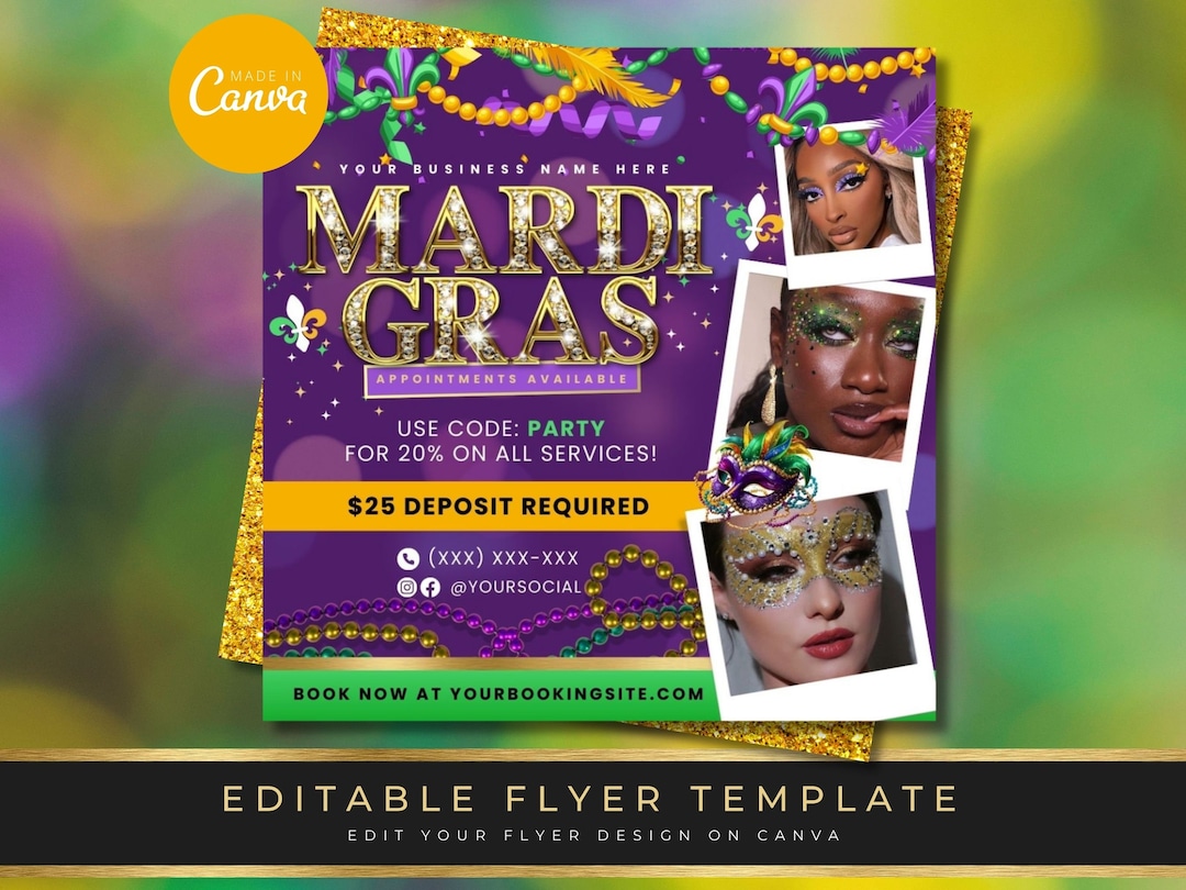 carnival mardi gras booking