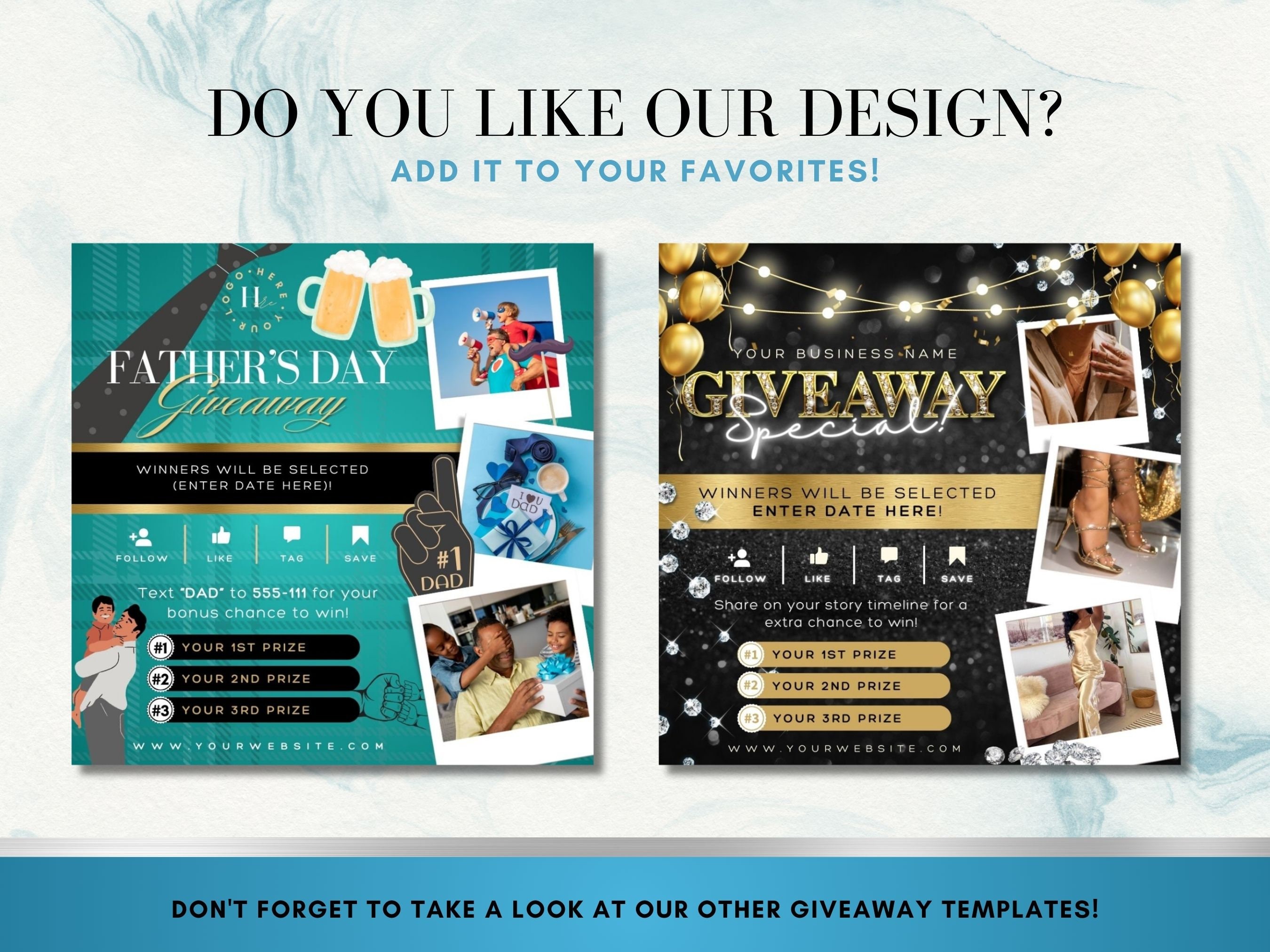 June Raffle Themes Fathers Day Raffle Flyer, DIY June Flyer, Giveaway Flyer, Holiday Flyer ...