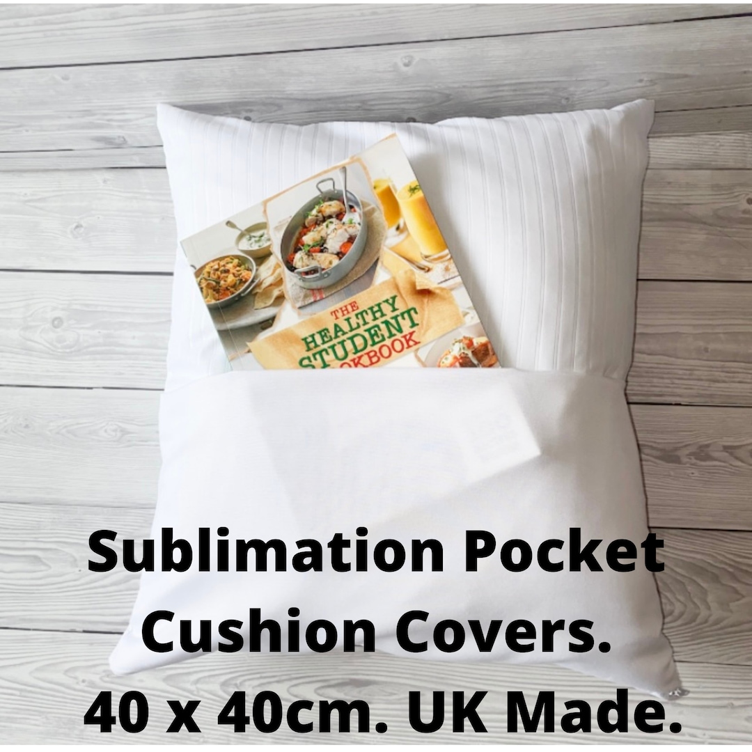 10 X Sublimation 40cm X 40cm Pocket Cushion Cover Blanks. 100 Etsy UK