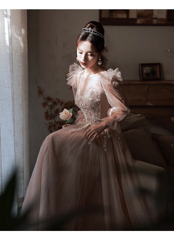 Prom Dress Pink Color Fairy Dress 15 