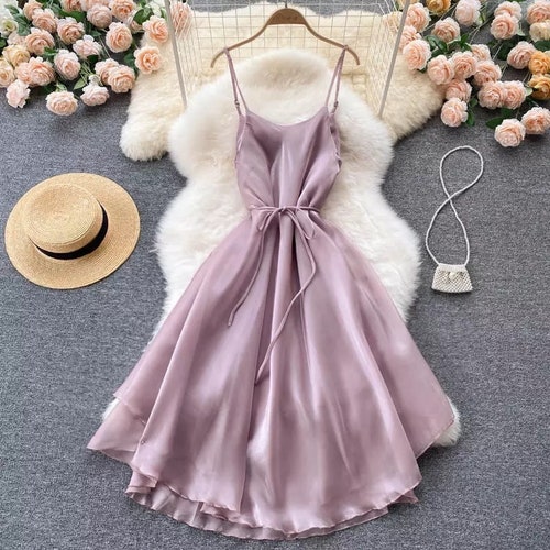 Lilac Dress, Lavander color dress, prom dress, woman dress, elegant dress