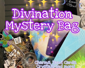 DIVINATION ÜBERRASCHUNGSTASCHE mit Tarot & Orakel Karten