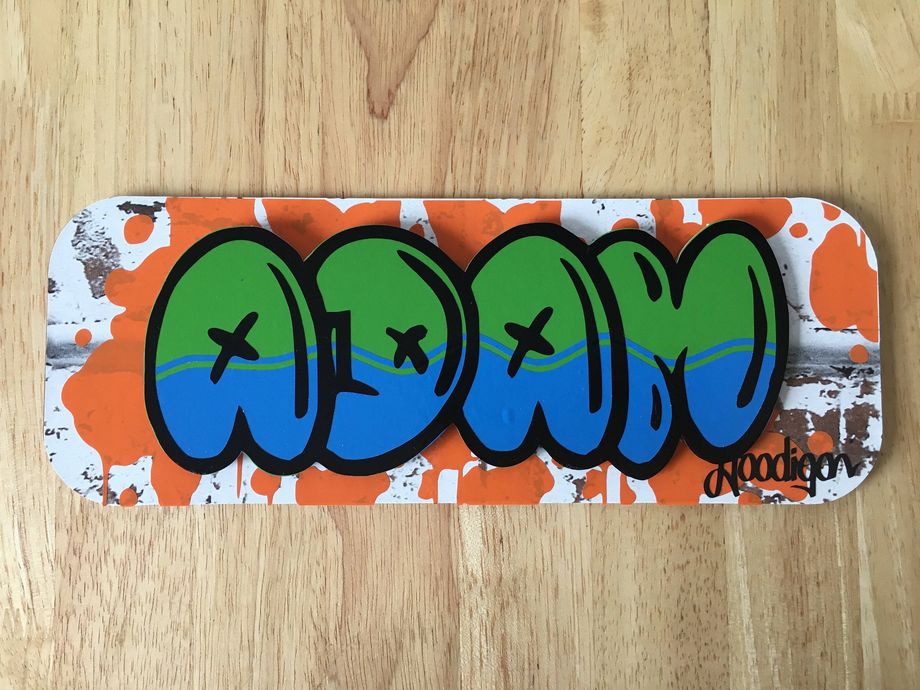 Nombre personalizado Pared / Puerta / Cartel de placa de | Etsy