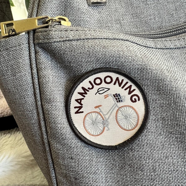 Namjooning Iron-on Patch; BTS merch; BTS patches