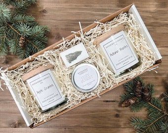 Candle Gift Set | 100% Soy Candle Gift Box | Gift Wrapping Optional