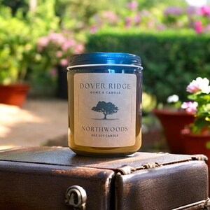 Northwoods | Handmade Scented Soy Wax Candle | Country Inspired | 8oz